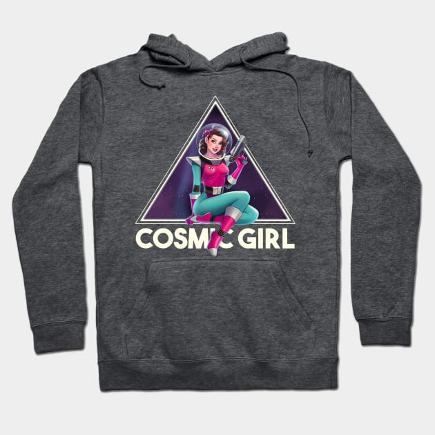 Cosmic Girl Hoodie by mauriciomorali